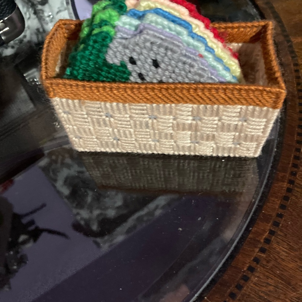 Colorful Strawberry Coasters - Picture 2 of 2